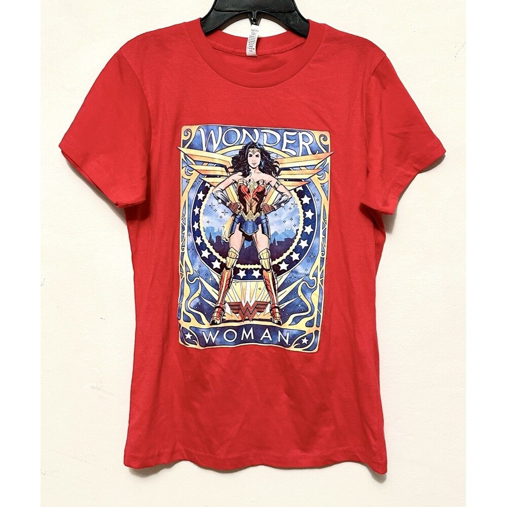 Wonder Woman Red Tee T Shirt DC Justice League Movie Comic Book Small